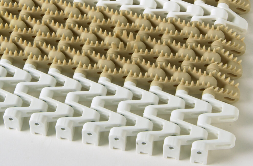 25MM 6MM BRUSH TOP SANTOPRENE HIGH FRICTION SUPER TIGHT CHAIN 25mm 6mm刷顶桑托苯超电链